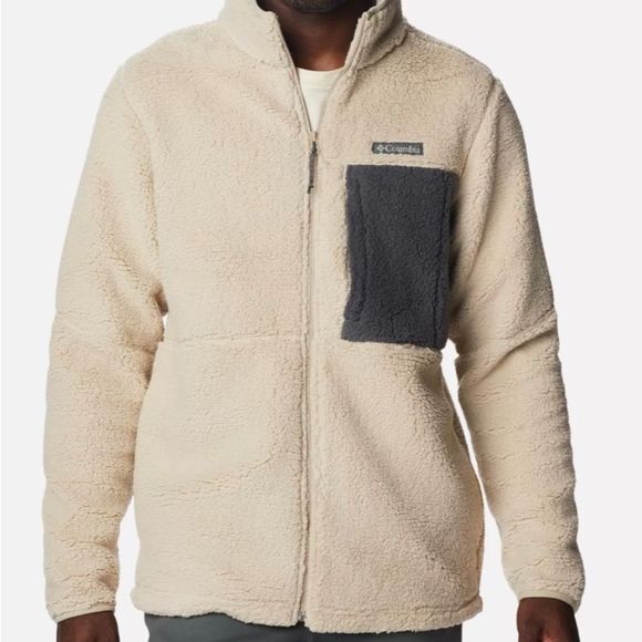 Men's Columbia Mountainside Heavyweight Fleece Zip-Front Jacket - Picture 2 of 7